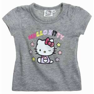 Tricou pentru bebeluși Hello Kitty gri cu stele și imprimeu Hello Kitty - Hello Kitty