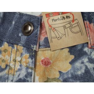 Knot So Bad Flower Pattern Girl Denim Shorts – 122/128 128078722 - Knot So Bad Kids' Short