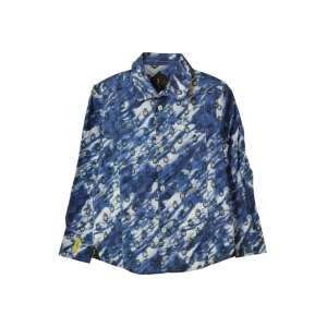 Billionaire kék mintás fiú ing – 4A 36064276 Gyerek blúzok, ingek