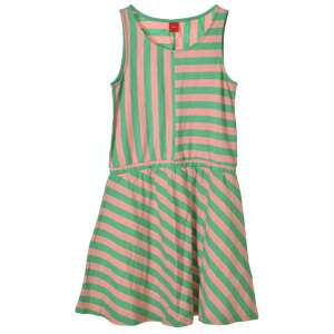s. Oliver zöld-rózsaszín csíkos lány ruha – 152 36064440 Kislány ruhák - Csíkos