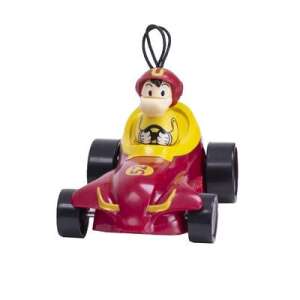 Calamiticars Disney wind-up race car with a red and yellow design - Kids's play car