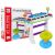 Blue toy keyboard with microphone and stool, musical instrument toy for kids, Canwu Toys