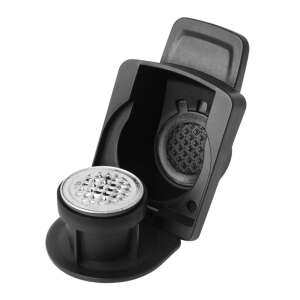 Nespresso adapter Dolce Gusto kávéfőzőkhöz, fekete, nyitott, közeli kép - Nespresso
