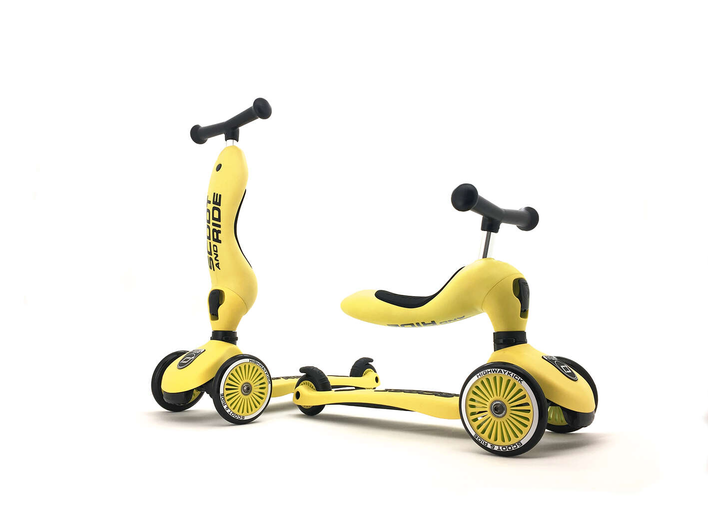 Scoot and Ride Highwaykick1.  2 in 1 kismotor/roller LEMON