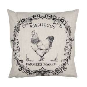 CLEEF - Kakasos Párnahuzat - Vidéki Stílus - 45x45cm