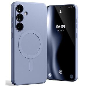 Fioletowe etui MagSafe do Samsung Galaxy S24 Plus - Mercury