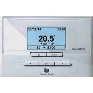 Saunier Duval Exacontrol E7C heti programozású digitális szobatermosztát (0020118086) 96941221