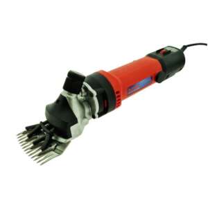Boxer BX-703 elektrische Schafschere, rot und schwarz, mit Kabel - Tierhaarschneider
