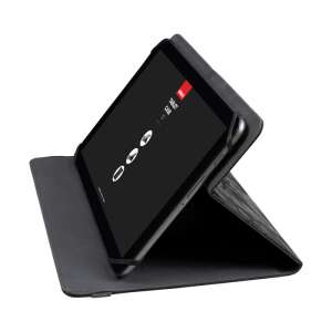 Umax Tablet Case 10, универсален калъф за таблет 10,1 инча, армейски камуфлаж, черен, ъглов изглед - Калъф за таблет