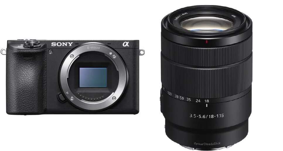 Sony alpha ilce-6400 digitális fényképezőgép + e 18-135mm f/3.5-5...
