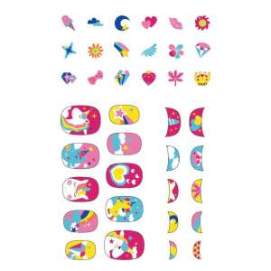 Avenir: Unicorni - set de autocolante strălucitoare pentru unghii 98539889 - Design de unghii
