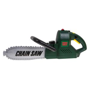 Toy chainsaw with realistic details for kids - DIY Craft Kit