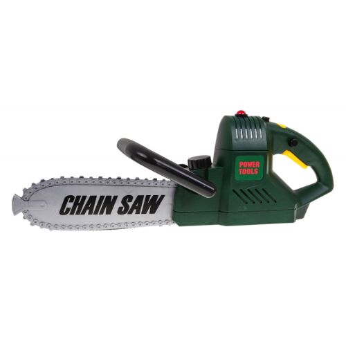 Toy chainsaw with realistic details for kids