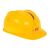 Yellow toy safety helmet for kids