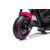 A Ramiz Chopper FASTER Rózsaszín Gyerek Elektromos Motor első kerekének közelképe