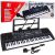 MQ-6152UFB 61-Key Electronic Keyboard with Box, Microphone and Power Adapter