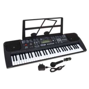 MQ-6152UFB 61-Tasten elektronische Tastatur mit Mikrofon und Netzteil - Musikinstrumente zum Spielen