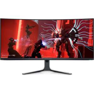 Zakrzywiony monitor do gier Dell Alienware AW3423DW 34 cale z wyświetlaną grą - Monitor