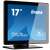 Monitor dotykowy iiyama ProLite T1721MSC-B2 17 cali, czarny, widok pod kątem