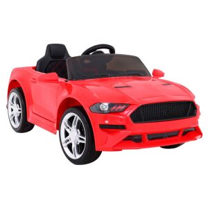 Przedni widok pod kątem czerwonego elektrycznego autka Ramiz GT Sport - Ramiz Pojazd elektryczny