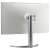 LG UltraFine 31,5 inčni 4K UHD monitor s HDR, srebrni stalak, pogled straga