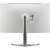 LG UltraFine 31,5 inčni 4K UHD monitor s HDR, srebrni stalak, pogled straga
