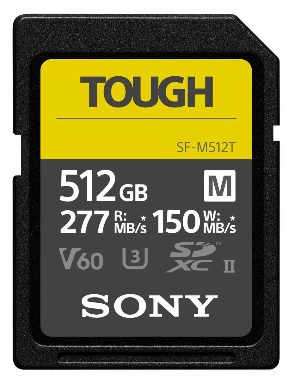 Sony 512gb tough m sdxc uhs-ii u3 v60 memóriakártya