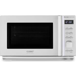 Caso M20 Cube Ceramic Microwave Oven, white, front view - Caso