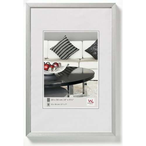 Walther AJ342S ezüst képkeret, 30,7x43,5 cm, képekhez és poszterekhez