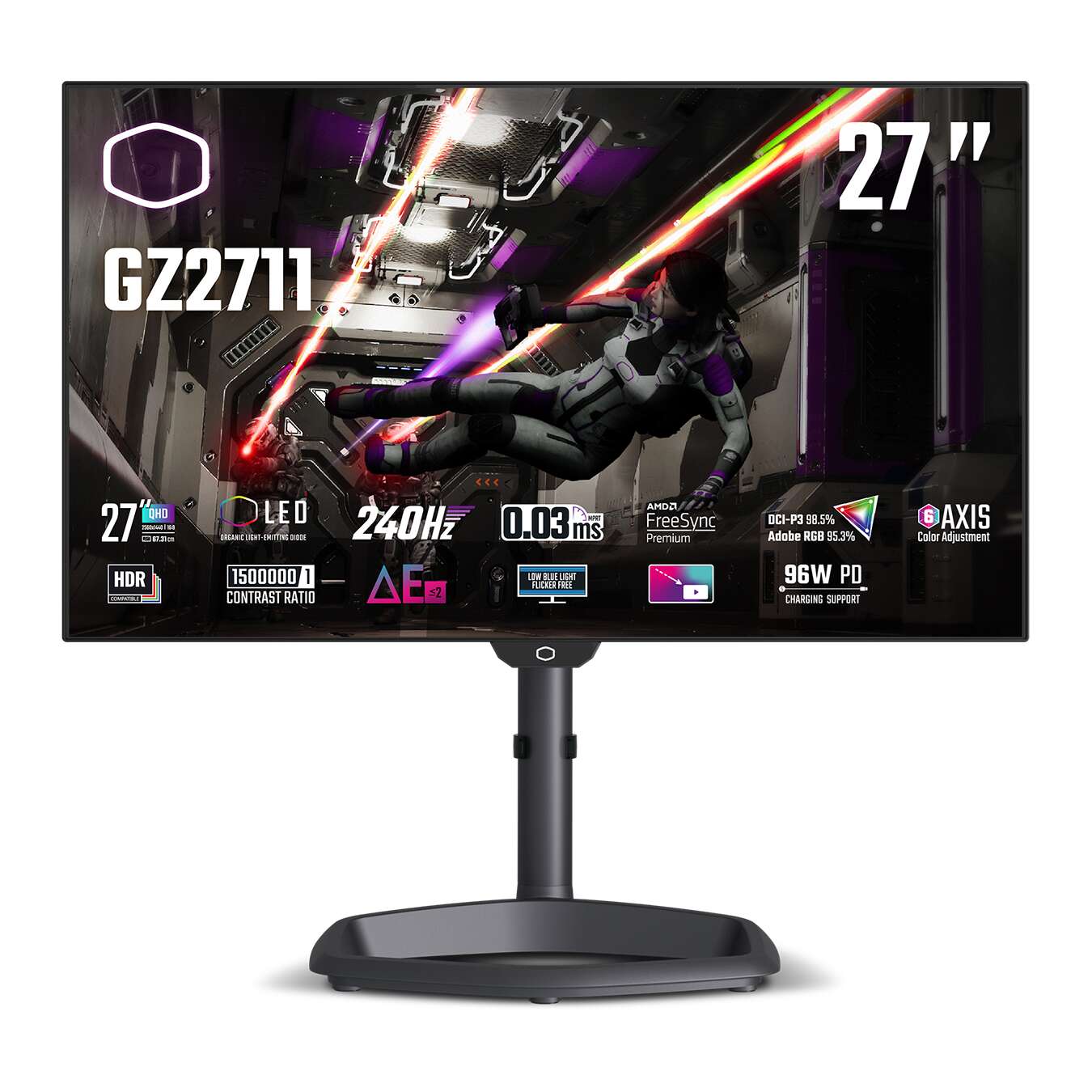 Cooler master 27" tempest gz2711 gaming monitor