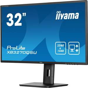 Monitor iiyama ProLite XB3270QSU-B1 32 cale, rozdzielczość WQHD, panel IPS, regulowana podstawa - Iiyama Monitor