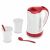 Sencor SWK 150RD travel kettle with cups and spoons set