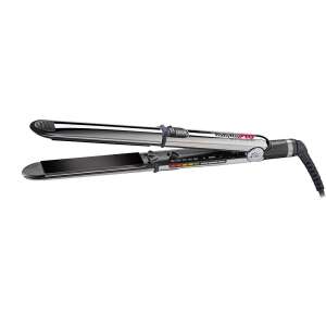 BaByliss PRO Elipsis 3100 EP Haarglätter, silber, mit einstellbarer Temperatur, LED-Anzeige und drehbarem Kabel - Haarglätter