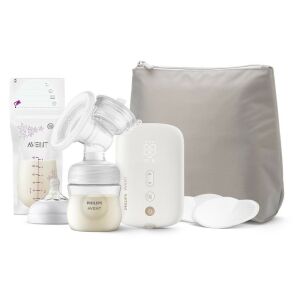 Philips AVENT SCF396/31 Elektrische Milchpumpe mit Flasche, Aufbewahrungsbeuteln und Reisetasche - Babys & Toddler