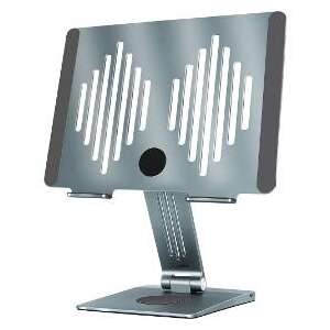 Yenkee YSN 03 TASK 15,6" Laptop állvány + HUB - Ezüst