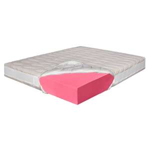 Super Orthopedic Mattress, Bio Bamboo, Top Line, 26 cm, springless, 110x200, cross-section showing the layers of the mattress - Orthopaedic mattress