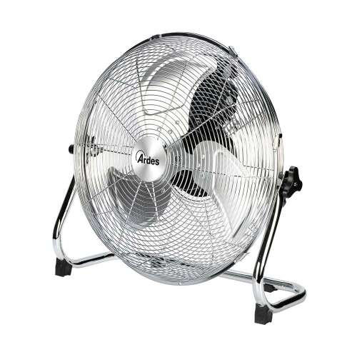 ARDES Chrome 5C40B Padló ventilátor, 90W, 3 fokozat, fém