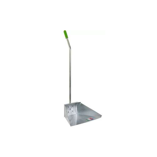 Grain shovel with metal galvanized long handle apex