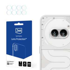 3MK Protecție lentilă cameră pentru Nothing Phone (2a) - 4 bucăți - 3MK Folii protecție