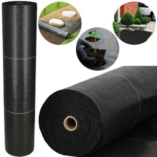 Springos geotextile weed barrier fabric roll with usage examples