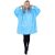 Springos oversized hooded blanket sweatshirt, tengerkék, front view