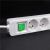 Qoltec 230V Surge Protector Power Strip 4 Sockets 1.8m - White (50288) 96995792