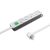 Qoltec 230V Surge Protector Power Strip 4 Sockets 1.8m - White (50288) 96995792