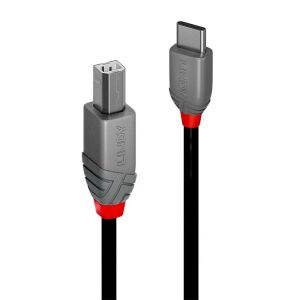 Kabel Lindy USB-C do USB-B - 1m - Kabel USB