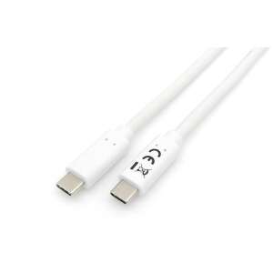 Kabel Equip USB-C do USB-C, 1 metr, biały - Kabel USB