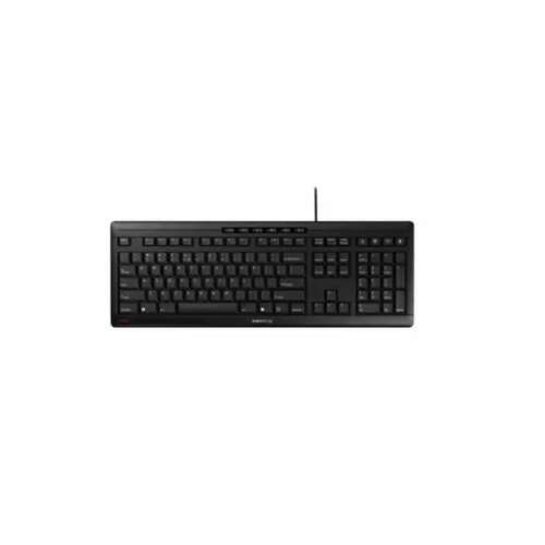 CHERRY Tastatur, schwarz, kabelgebunden, Vollformat, USB