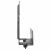 Neomounts AWL-440BL Black Monitor Mount Side View