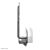 Neomounts AWL-440BL Black Monitor Mount Side View