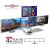 Club3D CSV-6400 MST Hub DisplayPort 1.2 Quad Monitor în utilizare cu mai multe monitoare
