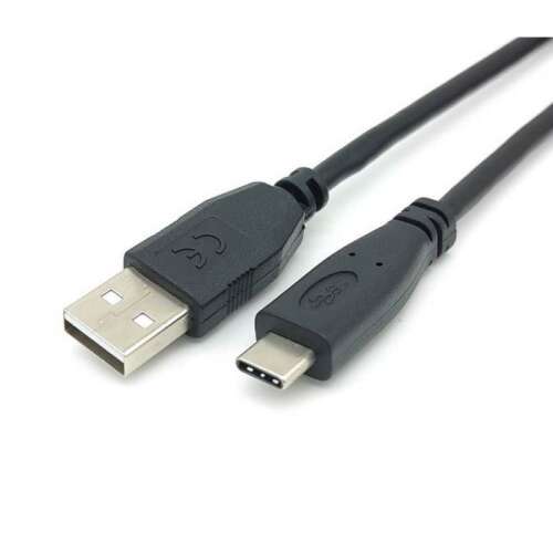 Equip 128885 USB A - USB C kábel, 2 méter, fekete